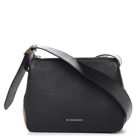 burberry black helmsley|BURBERRY Soft Grain Calfskin House Check Small Helmsley .